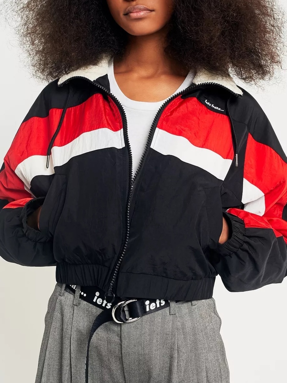Urban Outfitters Cropped Bomber Jacket